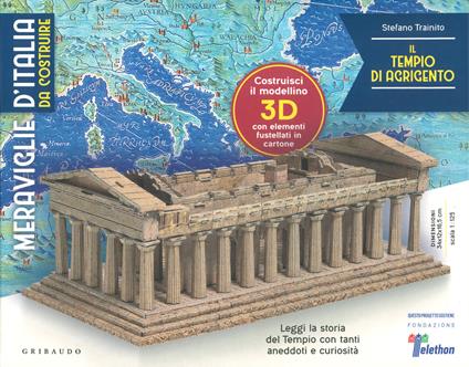 Il tempio di Agrigento. Meraviglie d'Italia da costruire. Con gadget - Stefano Trainito - copertina