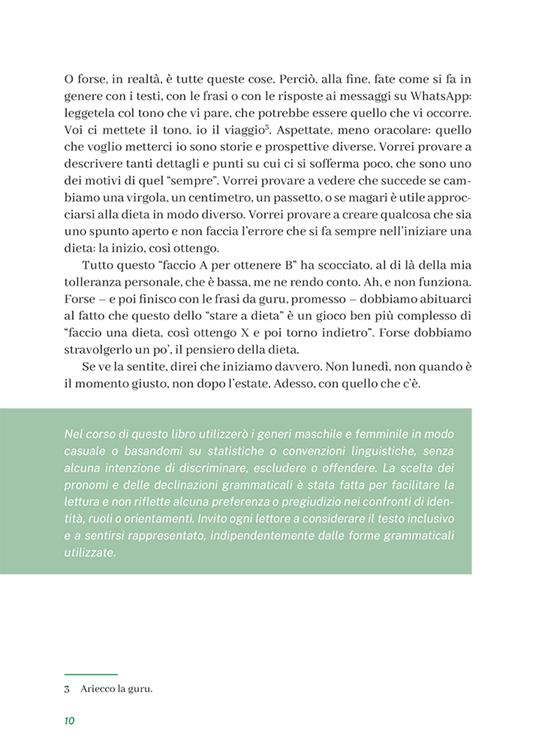 Perché sei sempre a dieta. Riconosci gli schemi, cambia prospettiva, sperimenta - Sara Olivieri - 3