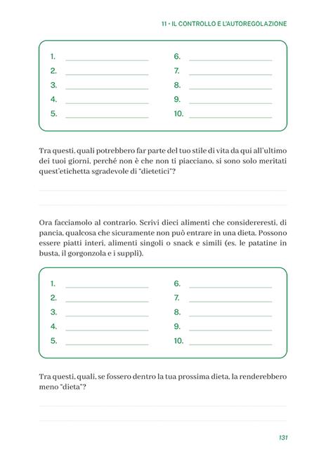 Perché sei sempre a dieta. Riconosci gli schemi, cambia prospettiva, sperimenta - Sara Olivieri - 9