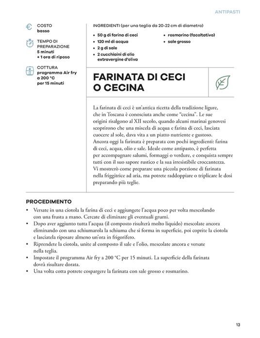 Come e cosa cucinare con la friggitrice ad aria. Ricette e menu per ogni stagione e stile di vita - Rita Aprile - 6