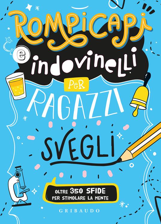 Rompicapi e indovinelli per ragazzi svegli - copertina