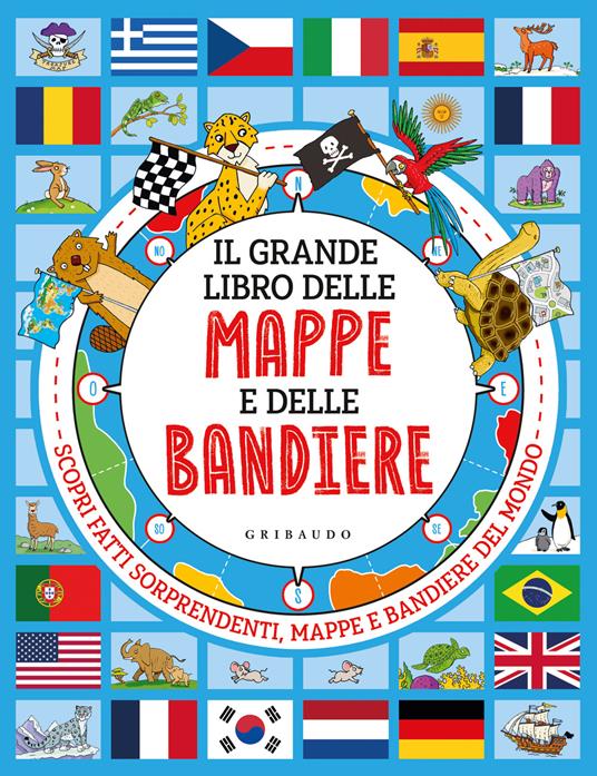 Il grande libro delle mappe e delle bandiere - copertina