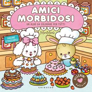 Libro Amici morbidosi. Disegnini felicini. Un albo da colorare per tutti. Ediz. a colori 