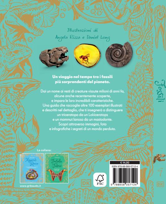 DK Fossili. Una guida illustrata ai reperti della preistoria - Dean R. Lomax - 2