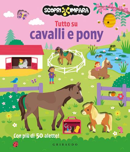 Tutto su cavalli e pony. Scopri e impara. Ediz. a colori - copertina