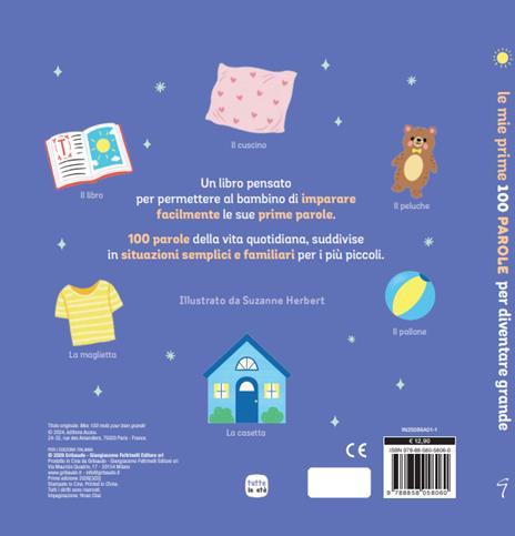 Le mie prime 100 parole per diventare grande. Ediz. a colori - Suzanne Herbert - 2