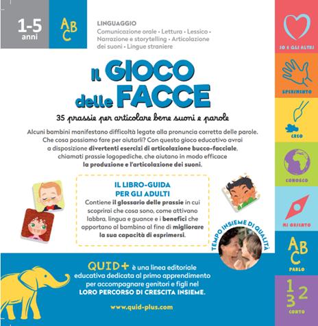 Il gioco delle facce. 35 prassie per articolare bene suoni e parole. Ediz. a colori. Con 35 Carte - Barbara Franco - 6