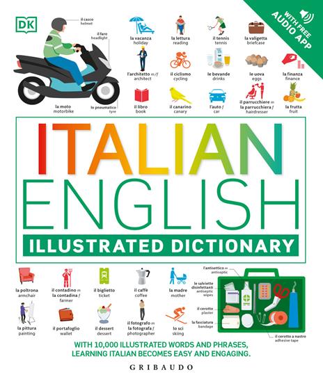 Italian-english. Illustrated dictionary. Ediz. bilingue. Con File audio online - copertina