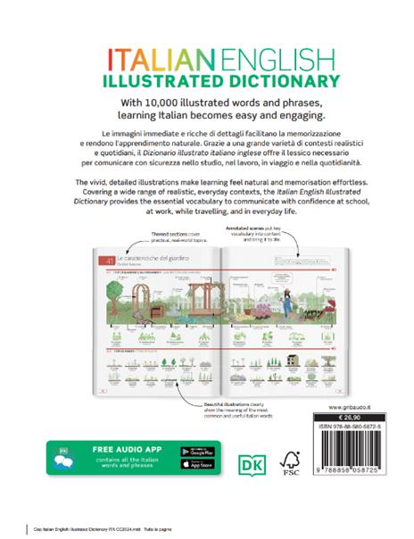 Italian-english. Illustrated dictionary. Ediz. bilingue. Con File audio online - 2
