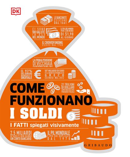 DK Come funzionano i soldi. I fatti spiegati visivamente. Ediz. illustrata - copertina