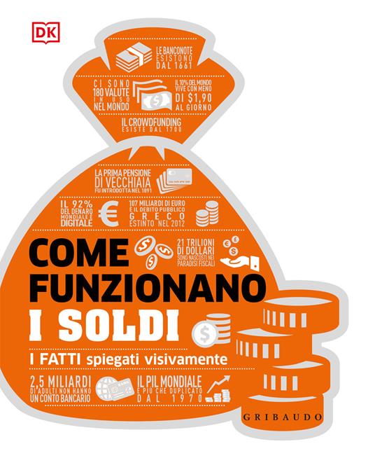 DK Come funzionano i soldi. I fatti spiegati visivamente. Ediz. illustrata - copertina