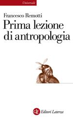 Prima lezione di antropologia