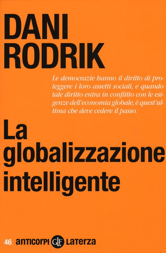 La globalizzazione intelligente - Dani Rodrik - copertina