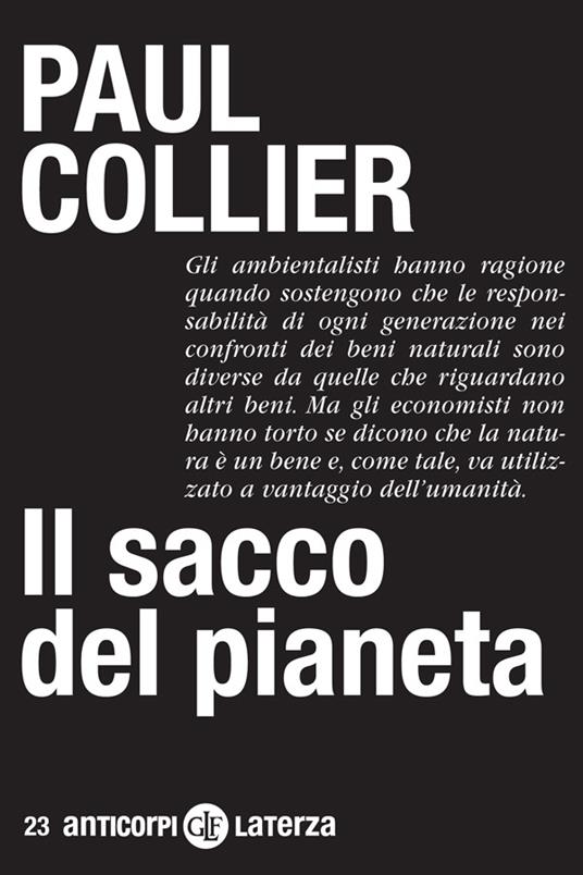 Il sacco del pianeta - Paul Collier,Laura Cespa - ebook