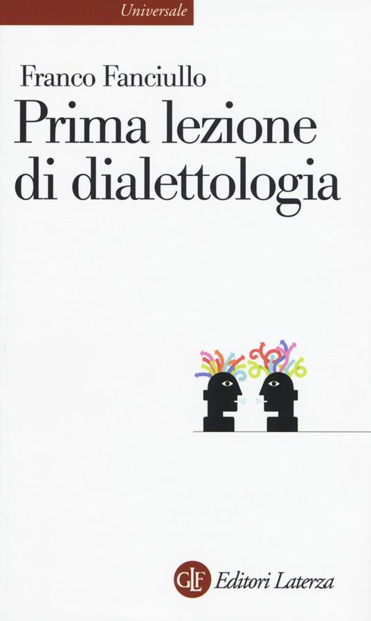 Prima lezione di dialettologia - Franco Fanciullo - copertina
