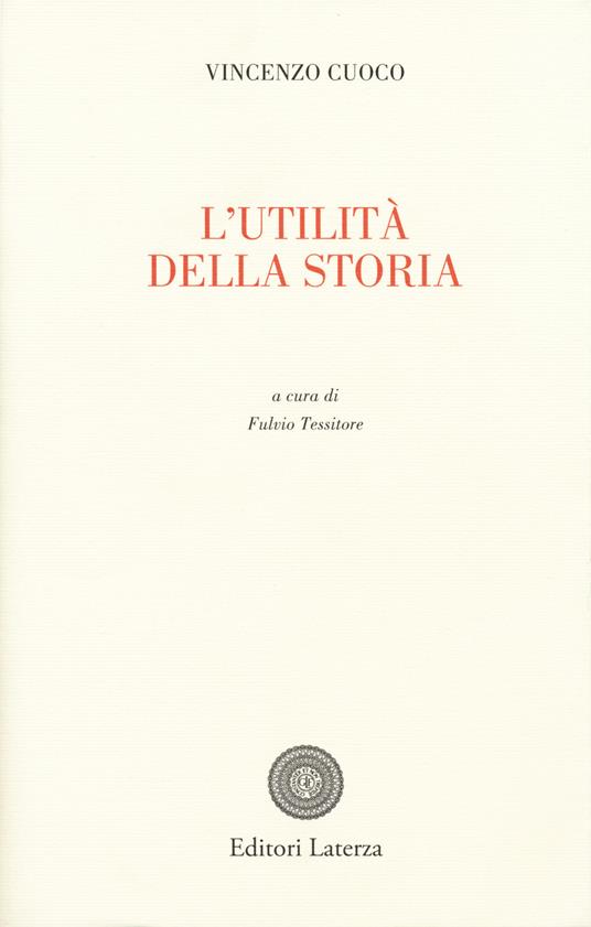 L' utilita' della storia - Vincenzo Cuoco - copertina