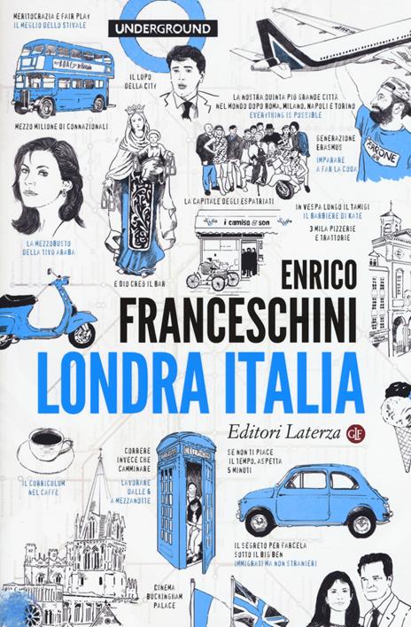Londra Italia - Enrico Franceschini - copertina