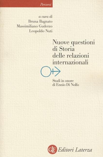 Nuove questioni di storia delle relazioni internazionali - copertina