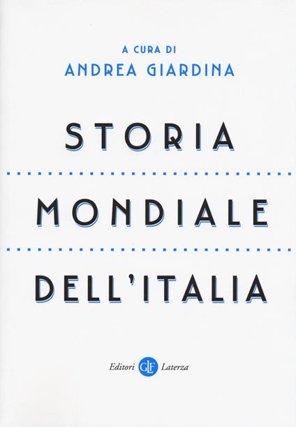Storia mondiale dell'Italia - copertina