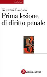 Prima lezione di diritto penale