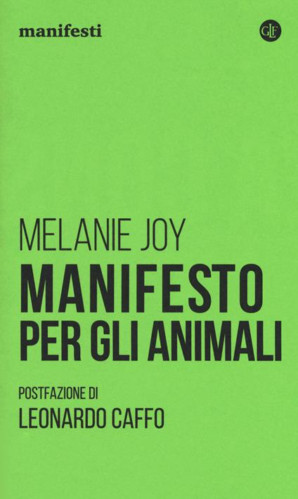 Manifesto per gli animali - Melanie Joy - copertina