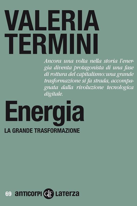 Energia. La grande trasformazione - Valeria Termini - copertina