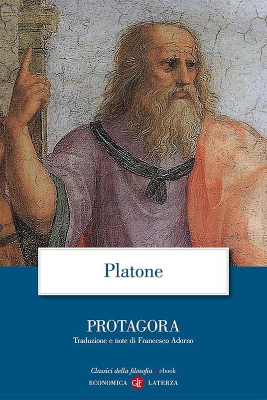 Protagora - Platone,Francesco Adorno - ebook