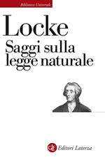 Saggi sulla legge naturale