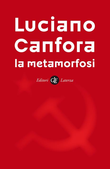 La metamorfosi - Luciano Canfora - copertina