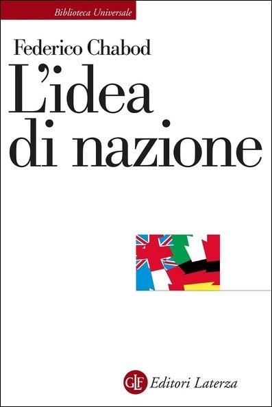 L' idea di nazione - Federico Chabod - copertina