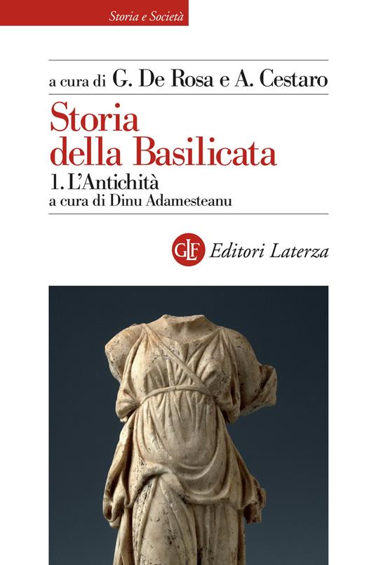 Storia della Basilicata. Vol. 1: antichità, L'. - copertina