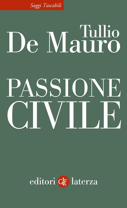 Passione civile - Tullio De Mauro - ebook