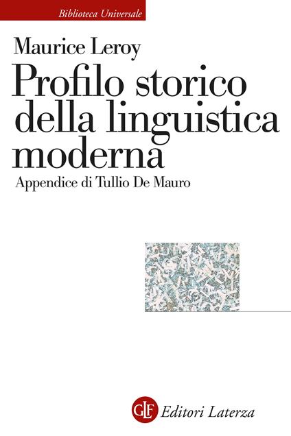 Profilo storico della linguistica moderna - Maurice Leroy - copertina