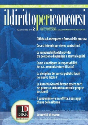 Il diritto per i concorsi (2011). Vol. 2 - copertina