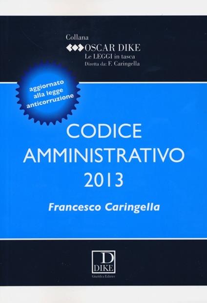 Codice amministrativo - Francesco Caringella - copertina