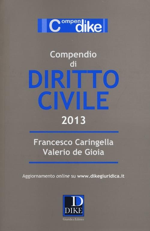 Compendio di diritto civile. Minor - Francesco Caringella,Valerio De Gioia - copertina