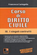 Corso di diritto civile. Vol. 4: I singoli contratti.