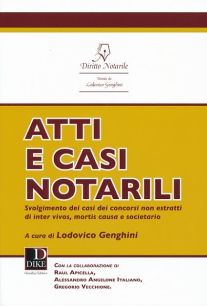 Atti e casi notarili - copertina