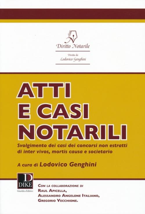 Atti e casi notarili - copertina