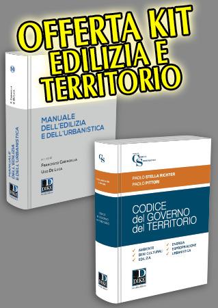 Kit edilizia e territorio: Manuale dell’edilizia e dell’urbanistica-Codice del governo del territorio - copertina