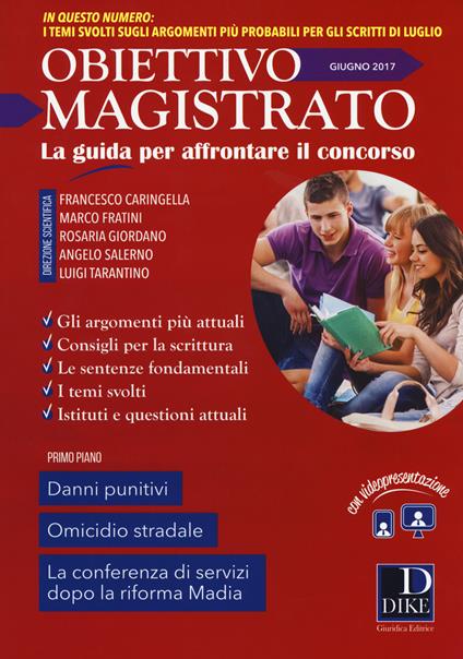 Speciale concorso in magistratura (2017). Vol. 6: Obiettivo magistrato - copertina