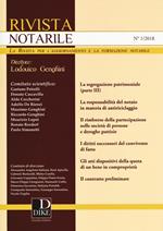 Rivista notarile (2018). Vol. 1