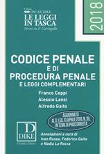 Codice penale e codice di procedura penale e leggi complementari. Ediz. pocket