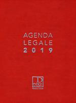 Agenda legale d'udienza 2019. Ediz. rossa