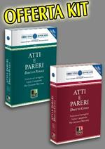 Kit: Atti e pareri di diritto civile-Atti e pareri di diritto penale