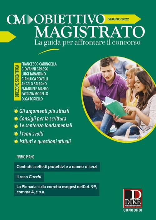 Obiettivo magistrato. La guida per affrontare il concorso (2022). Vol. 6: Giugno. - copertina