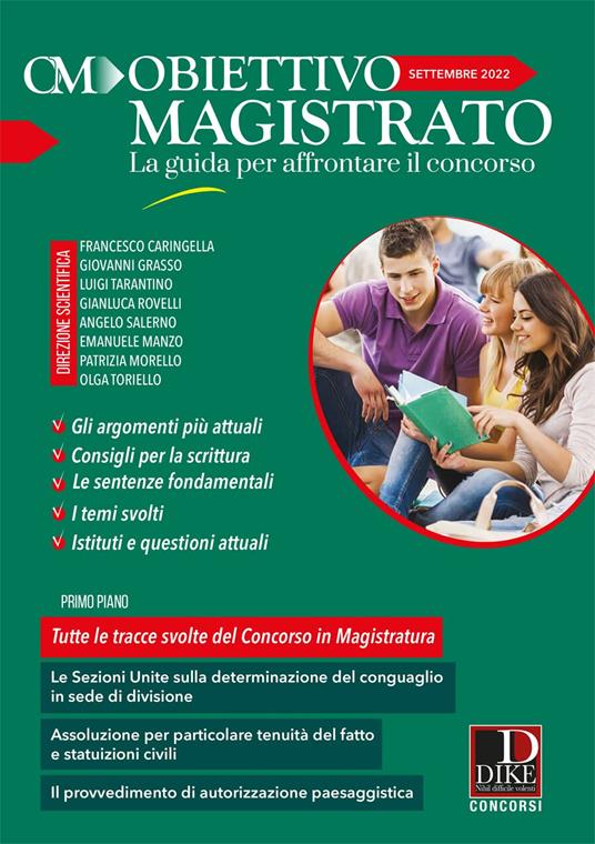 Obiettivo magistrato. La guida per affrontare il concorso (2022). Vol. 9: Settembre - copertina