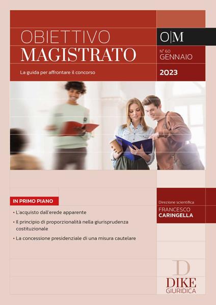 Obiettivo magistrato. La guida per affrontare il concorso (2023). Vol. 1 - copertina