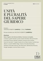 Unità e pluralità del sapere giuridico (2024). Vol. 2