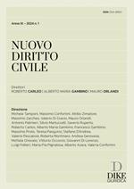 Nuovo diritto civile (2024). Vol. 1